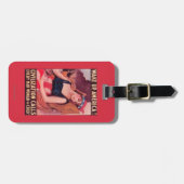 昇進AmericaWar IIの米国 ラゲッジタグ (正面横)