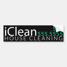 昇進IClean.Houseのクリーニングの窓拭き バンパーステッカー