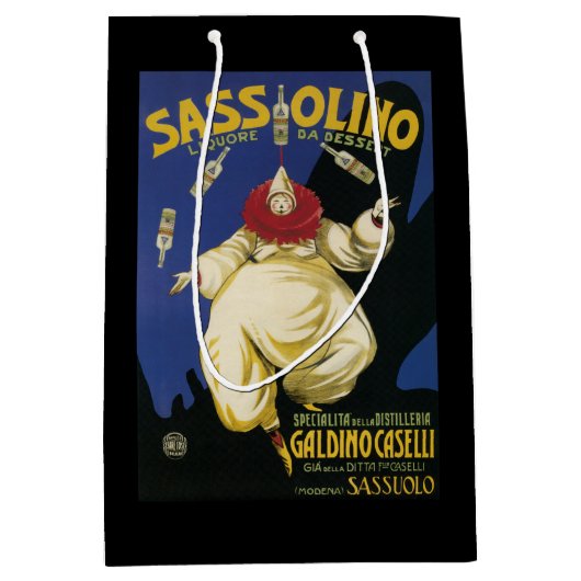 昇進Sassolino Liquore daのデザート ミディアムペーパーバッグ (正面)