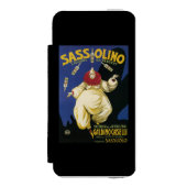 昇進Sassolino Liquore daのデザート Incipio iPhoneウォレットケース (フォリオ 正面)