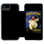 昇進Sassolino Liquore daのデザート Incipio iPhoneウォレットケース (フォリオオープン)