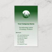 昇降ライフスタイルカスタムグリーンロ気にーン 名刺 (正面)