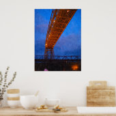 昇降橋のプリントを受け絵画て ポスター (キッチン)