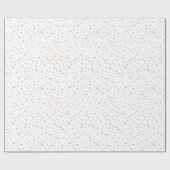 明お洒落カラフルるい積雪のラッピング紙 ラッピングペーパー (フラット)