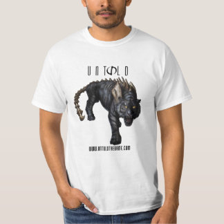 明かでない影 Tシャツ