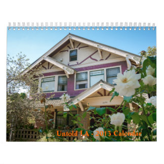 明かでないLA - 2013カレンダー カレンダー