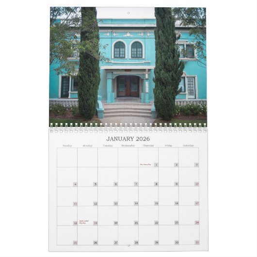 明かでないLA - 2013カレンダー カレンダー (1月 2026)