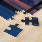 明かりが付いている来間に ジグソーパズル (側面)