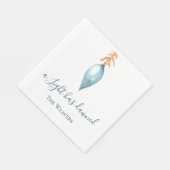 明かりが明けた | カスタム スタンダードランチョンナプキン (角)