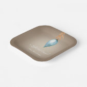 明かりが明けた | カスタム ペーパープレート (傾斜あり)