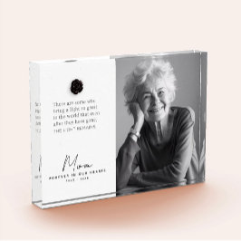 明かりが残る | メモリアルバラカスタム写真 フォトブロック