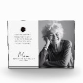 明かりが残る | メモリアルバラカスタム写真 フォトブロック (正面)