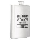 明かりをつけて飛び込む フラスク (右)