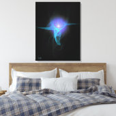 明かりをつける キャンバスプリント (インサイチュ (寝室))