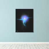 明かりをつける キャンバスプリント (インサイチュ (ウッドフロア))