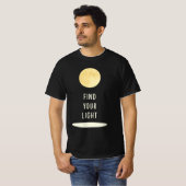 明かりを見つける | ヴィンテージ舞台芸術 | ～である Tシャツ (正面フル)