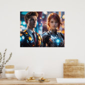 明かりを避けて立つぼやけ連合 ポスター (キッチン)