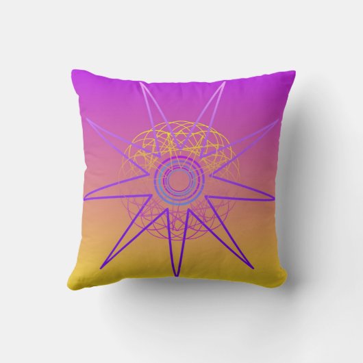 明けの明星 クッション (裏面)