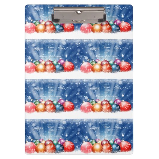 明けましておめでとうおよびメリークリスマスのつまらないもの クリップボード (正面)