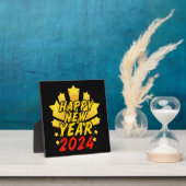 明けましておめでとうございます2024  フォトプラーク (インサイチュ)