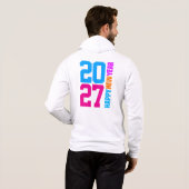 明けましておめでとうございます 2027 パーカ (裏面フル)