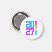 明けましておめでとうございます 2027 マグネット (正面/裏面)
