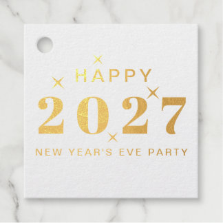 明けましておめでとうございます 2027 年元旦・年末の休日パーティー フェイバータグ