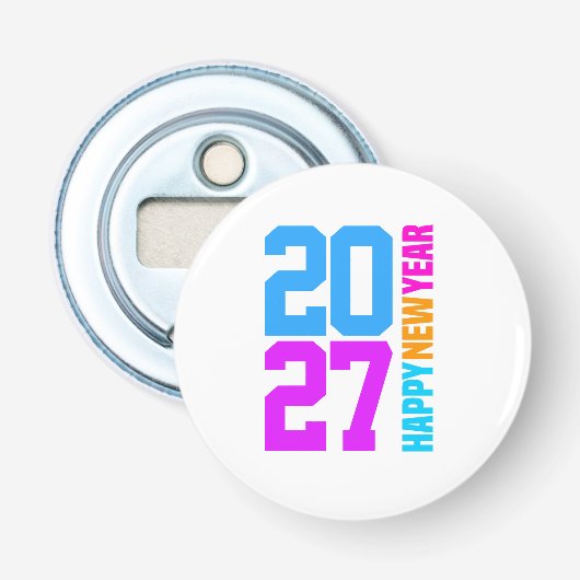 明けましておめでとうございます 2027 栓抜き (正面)