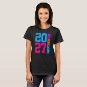 明けましておめでとうございます 2027 Tシャツ (正面フル)