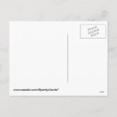 明けましておめでとうのおもしろいの3Dそっくりの挨拶状 シーズンポストカード (裏面)