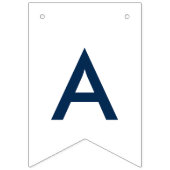 明けましておめでとうのお祝い色文字 バンティングフラッグ (第3の旗)