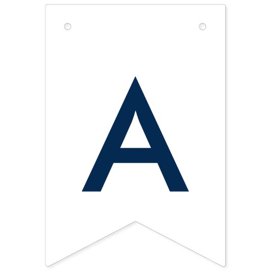 明けましておめでとうのお祝い色文字 バンティングフラッグ (第3の旗)