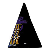 明けましておめでとうのイブのパーティーのモダンなブラシの打撃 パーティーハット (右)