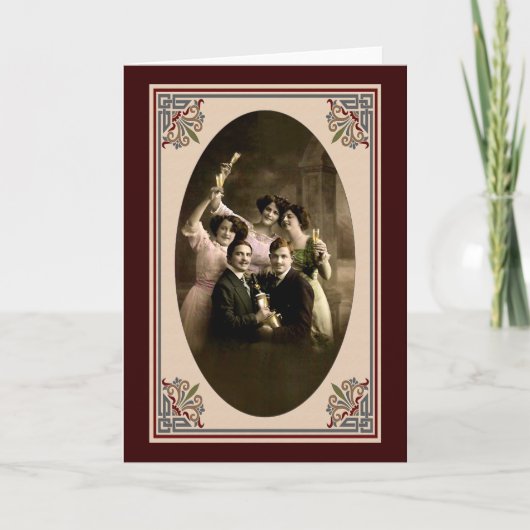 明けましておめでとうのトースト シーズンカード (正面)