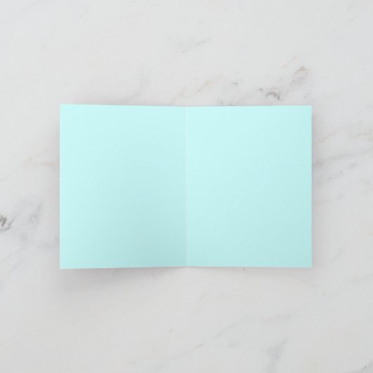 明けましておめでとうのパグの挨拶状 シーズンカード (内部)