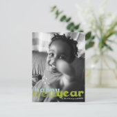 明けましておめでとうの写真の郵便はがき シーズンポストカード (スタンド正面)