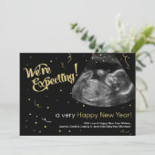 明けましておめでとうの妊娠の発表カード シーズンカード (スタンド正面)