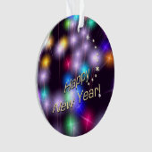 明けましておめでとうの星ライト オーナメント (正面)