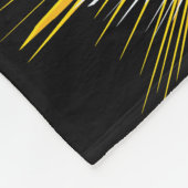 明けましておめでとうの花火 フリースブランケット (角)