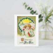 明けましておめでとうの雪玉によってが戦う望むため シーズンポストカード (スタンド正面)