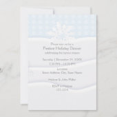 明けましておめでとう及びクリスマスの休日のパーティ 招待状 (正面)