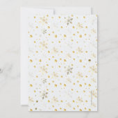 明けましておめでとう及びクリスマスの休日のパーティ 招待状 (裏面)