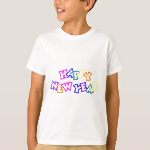 明けましておめでとう色 Tシャツ