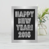 明けましておめでとう2016のパーティの招待状 招待状 (スタンド正面)