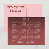明けましておめでとう2016年 シーズンポストカード (正面/裏面)