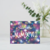 明けましておめでとう2018の星はローマ数字をつけます シーズンポストカード (スタンド正面)