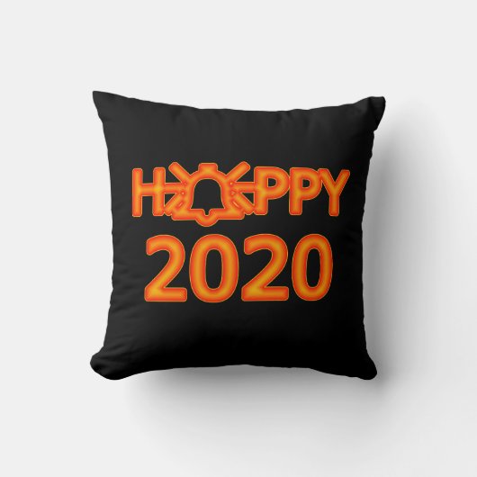 明けましておめでとう2020 クッション (正面)