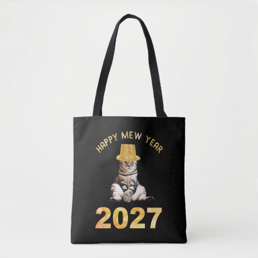 明けましておめでとう2027 トートバッグ (正面)