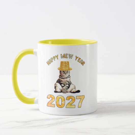 明けましておめでとう2027 マグカップ (左)
