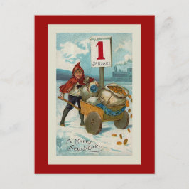 "明けましておめでとう"の挨拶状 シーズンポストカード